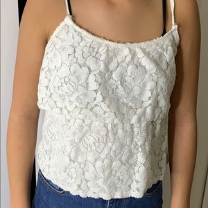 white aeropostale tank top